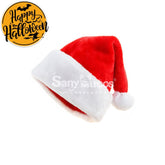【In Stock】Christmas Cosplay Thicken Short Velvet Santa Hat Props Prop